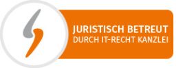 <a href="https://www.it-recht-kanzlei.de/" target="_blank"><img src="https://www.it-recht-kanzlei.de/logo/AGB-Logo.png?i=5fb18-4629a-39ca-9080-1" alt="Vertreten durch die IT-Recht Kanzlei" /></a>